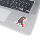 4th of July Lucy Kiss-Cut Stickers
