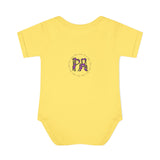 Purple Sun Infant Baby Rib Bodysuit