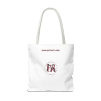 Spiral Red Tote Bag