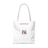 Spiral Red Tote Bag