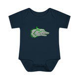 Wolf Infant Baby Rib Bodysuit
