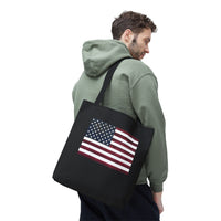 American Flag Tote Bag