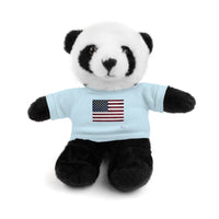 American Flag Stuffed Animals with Tee