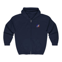 American Flag Unisex Heavy Blend™ Full Zip Hooded Sweatshirt