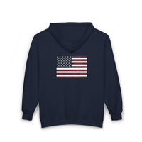 American Flag Unisex Heavy Blend™ Full Zip Hooded Sweatshirt