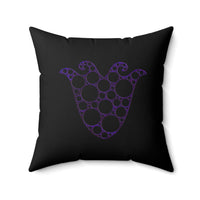 Emblem Spun Polyester Square Pillow