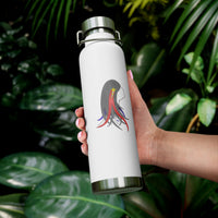 4th of July Lucy Copper Vacuum Insulated Bottle, 22oz