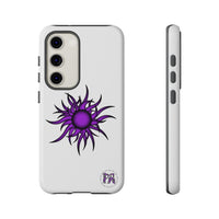 The Creative Art Series: Purple Sun Tough Cases