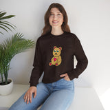 Peri Bear Unisex Heavy Blend™ Crewneck Sweatshirt