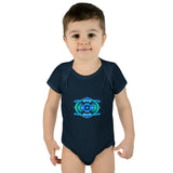 Classic Blue Infant Baby Rib Bodysuit