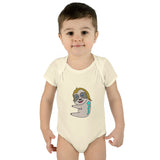 Sandy thw Sloth Infant Baby Rib Bodysuit