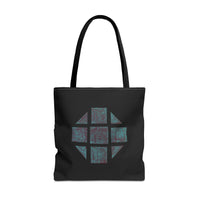 Teal Hex Tote Bag