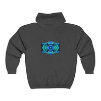 Classic Blue Unisex Heavy Blend™ Full Zip Hooded Sweatshirt