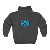 Classic Blue Unisex Heavy Blend™ Full Zip Hooded Sweatshirt