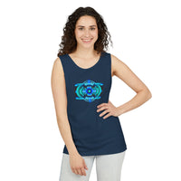 Classic Blue Unisex Garment-Dyed Tank Top