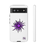 The Creative Art Series: Purple Sun Tough Cases