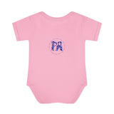 Blue Lucy Infant Baby Rib Bodysuit