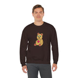 Peri Bear Unisex Heavy Blend™ Crewneck Sweatshirt