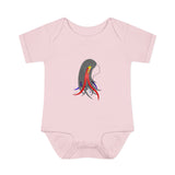 4th of July Lucy Infant Baby Rib Bodysuit