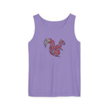 Squirrel Unisex Garment-Dyed Tank Top