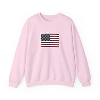 American Flag Unisex Heavy Blend™ Crewneck Sweatshirt
