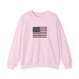 American Flag Unisex Heavy Blend™ Crewneck Sweatshirt