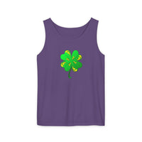 Clover Unisex Garment-Dyed Tank Top