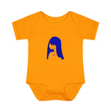 Blue Lucy Infant Baby Rib Bodysuit