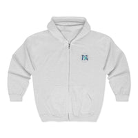 Classic Blue Unisex Heavy Blend™ Full Zip Hooded Sweatshirt