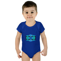 Classic Blue Infant Baby Rib Bodysuit