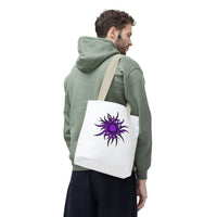 Purple Sun Tote Bag