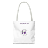 Purple Sun Tote Bag