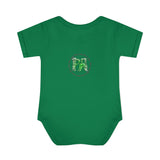 Wolf Infant Baby Rib Bodysuit
