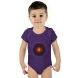 Orange Star Infant Baby Rib Bodysuit