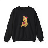 Peri Bear Unisex Heavy Blend™ Crewneck Sweatshirt