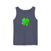Clover Unisex Garment-Dyed Tank Top