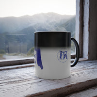 Blue Lucy Color Morphing Mug, 11oz