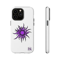 The Creative Art Series: Purple Sun Tough Cases