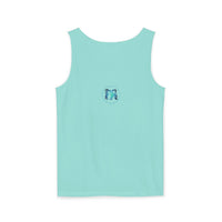 Classic Blue Unisex Garment-Dyed Tank Top