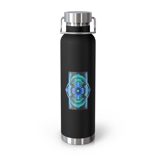 The Creative Art Series: Classic Blue Copper Vacuum Insulated Bottle, 22oz