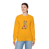 Peri Bear Unisex Heavy Blend™ Crewneck Sweatshirt