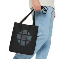 Teal Hex Tote Bag