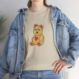 Peri Bear Unisex Heavy Cotton Tee