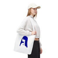 Blue Lucy Tote Bag