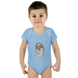 Sandy thw Sloth Infant Baby Rib Bodysuit