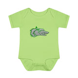 Wolf Infant Baby Rib Bodysuit