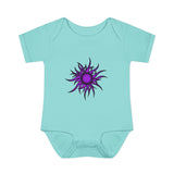Purple Sun Infant Baby Rib Bodysuit