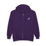 American Flag Unisex Heavy Blend™ Full Zip Hooded Sweatshirt