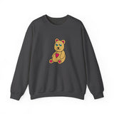 Peri Bear Unisex Heavy Blend™ Crewneck Sweatshirt