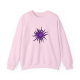 Purple Sun Unisex Heavy Blend™ Crewneck Sweatshirt